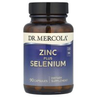 Dr. Mercola, Zinc Plus Selenium, Zink und Selen, 90 Kapseln