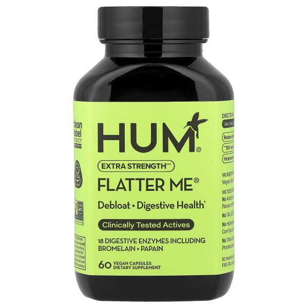 HUM Nutrition, Flatter Me, Extra Strength, 60 vegane Kapseln