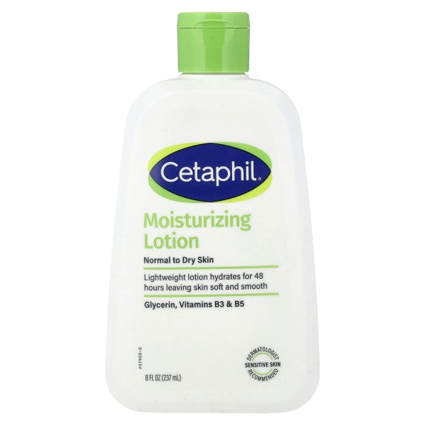 Cetaphil, Moisturizing Lotion, feuchtigkeitsspendende Lotion, ohne Duftstoffe, 237 ml