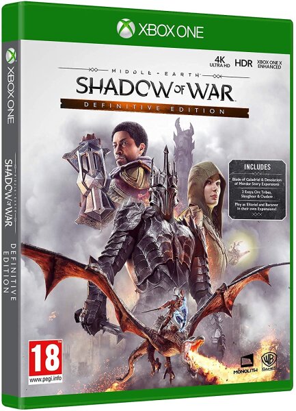 Middle Earth: Shadow of War Definitive Edition, Xbox One - englisch