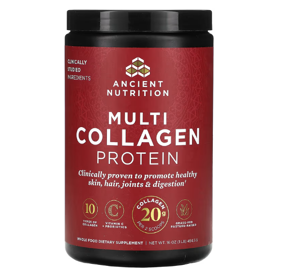 Ancient Nutrition, Multi Collagen Protein, Multi-Kollagen-Protein, 454,5 g