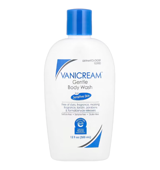 Vanicream, Sanftes Duschgel, f?r empfindliche Haut, ohne Duftstoffe, 355 ml