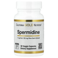 California Gold Nutrition, Spermidine, Rice Germ Extract,...