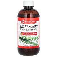 De La Cruz, Rosemary Hair & Skin Oil, Rosmarin-Haar-...