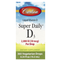 Carlson, Super Daily? D3, 50 mcg (2.000 IU), 10,3 ml
