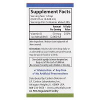 Carlson, Super Daily? D3, 50 mcg (2.000 IU), 10,3 ml