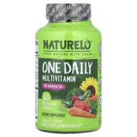NATURELO, One Daily Multivitamin for Women 50+, t?gliches Multivitamin f?r Frauen ?ber 50, 60 pflanzliche Kapseln