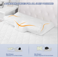 Ergonomisches Nackenkissen Memory Foam gegen...