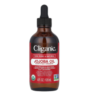 Cliganic, Organic Jojoba Oil, Bio-Jojoba?l, 120 ml