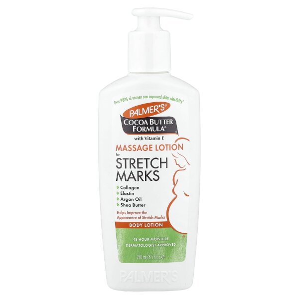 Palmers, Cocoa Butter Formula? with Vitamin E, Formel mit Kakaobutter und mit Vitamin E, Massagelotion f?r Dehnungsstreifen, 250 ml