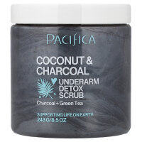 Pacifica, Coconut & Charcoal, Underarm Detox Scrub,...