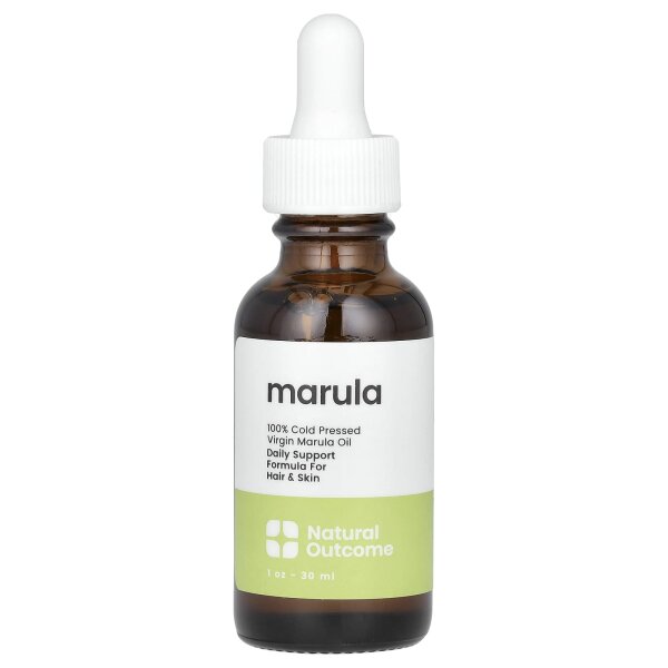 Natural Outcome, 100% Cold Pressed Virgin Marula Oil, 100% kalt gepresstes natives Marula?l, 30 ml