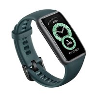 HUAWEI Band 6, 1,47 Zoll FULLVIEW OLED-Display, 96 Trainingsmodi, Grün