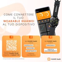 HUAWEI Watch GT 3, Schwarz, 46 mm-IT BITTE LESEN