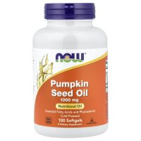NOW Foods, Pumpkin Seed Oil, K?rbiskern?l, 1.000 mg, 100...