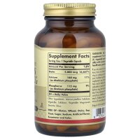 Solgar, Biotin, 5.000 mcg, 100 vegetarische Kapseln