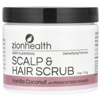 Zion Health, Deep Cleansing Scalp & Hair Scrub,...