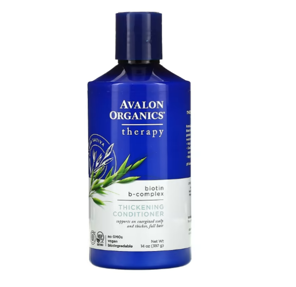 Avalon Organics, Thickening Conditioner, Biotin-B-Komplex, Therapy, 397 g