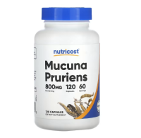 Nutricost, Mucuna Pruriens, Juckbohne, 800 mg, 120 Kapseln