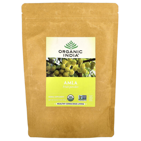 Organic India, Amla-Fruchtpulver, 454 g