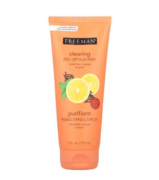 Freeman Beauty, Beautiful Feeling, Kl?rende Peel-Off-Ton-Maske, S??er Tee + Zitrone, 175 ml