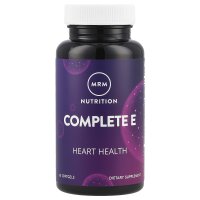 MRM Nutrition, Complete E, Vitamin E, 60 Weichkapseln