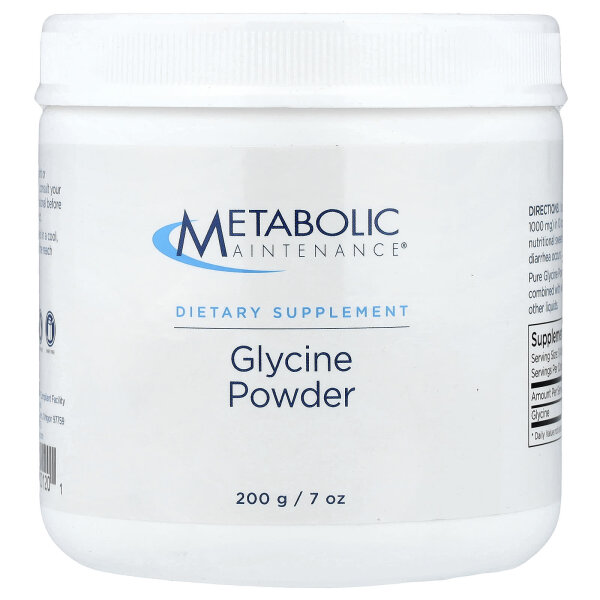 Metabolic Maintenance, Glycinpulver, 200 g