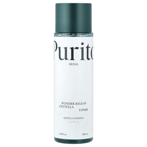 Purito, Wonder Releaf Centella Toner, linderndes Centella-Gesichtswasser, 200 ml