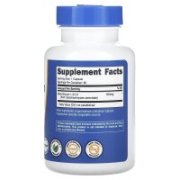 Nutricost, Beta-Glucan 1,3/1,6, 500 mg, 60 Kapseln