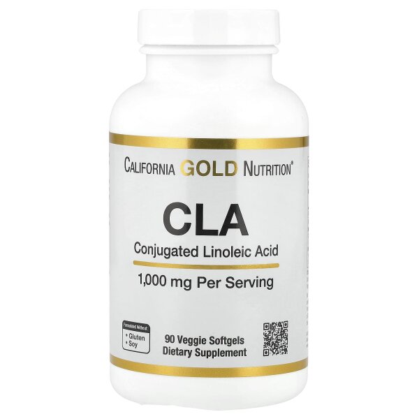 California Gold Nutrition, CLA, Clarinol, konjugierte Linols?ure, 1.000 mg, 90 Weichkapseln