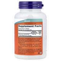 NOW Foods, Magnesiumcitrat, 200 mg, 100 Tabletten