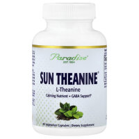 Paradise Herbs, Sun Theanin, 200 mg, 90 vegetarische Kapseln