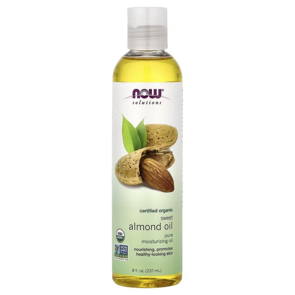 NOW Foods, Solutions, zertifiziertes Bio-S??mandel?l, 237 ml
