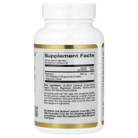 California Gold Nutrition, Magnesium Bisglycinate, Magnesiumbisglycinat, Formel mit TRAACS?, 200 mg, 60 pflanzliche Kapseln