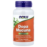 NOW Foods, Mucuna Dopa, 90 pflanzliche Kapseln