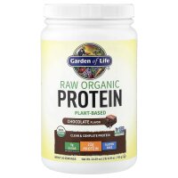 Garden of Life, RAW Organic Protein, Bio-Pflanzenformel, Schokolade, 660 g