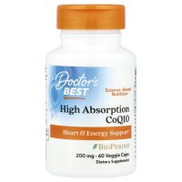 Doctors Best, High Absorption CoQ10 with BioPerine, hoch...