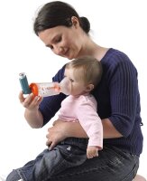 Lespace Infant Con Maschera Arancio, Säuglingsmaske B-WARE