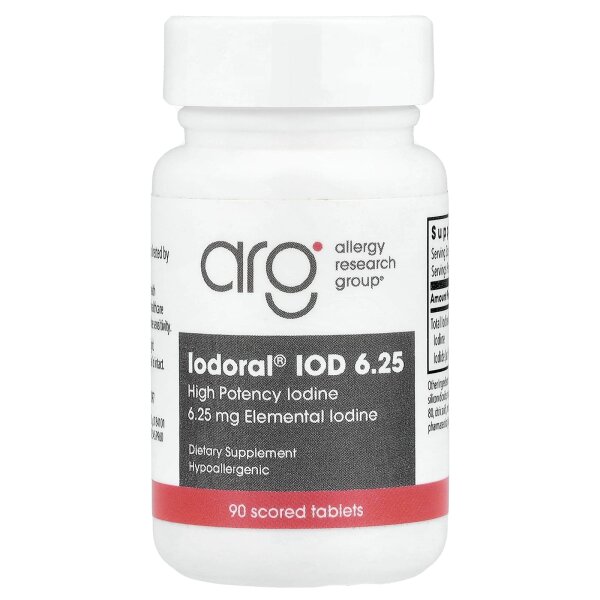 Optimox, Iodoral, IOD, 6,25 mg, 90 Tabletten