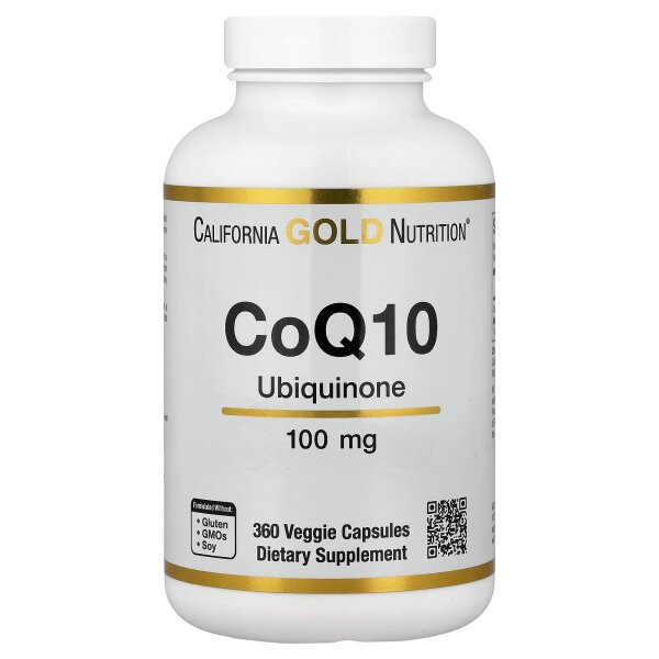 Lake Avenue Nutrition, CoQ10, USP Grade Ubiquinone, CoQ10 mit Ubichinon in USP-Qualit?t, 100 mg, 360 vegetarische Kapseln