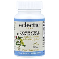 Eclectic Herb, Freeze Dried, Lymphatic & Blood Cleanse, gefriergetrocknete Kr?uter zur Lymph- und Blutreinigung, 285 mg, 45 pflanzliche Kapseln