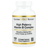 Lake Avenue Nutrition, High Potency Vitamin B Complex, hochwirksamer Vitamin-B-Komplex, 90 vegetarische Kapseln