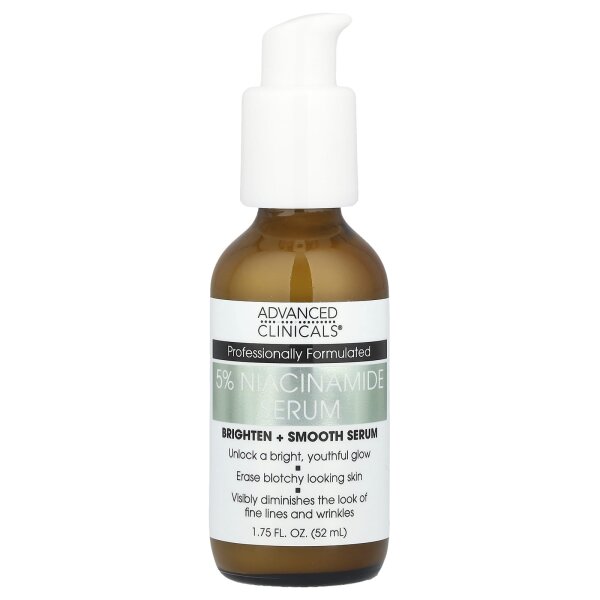 Advanced Clinicals, 5% Niacinamide Serum, 5% Niacinamid-Serum, professionelle St?rke, 52 ml