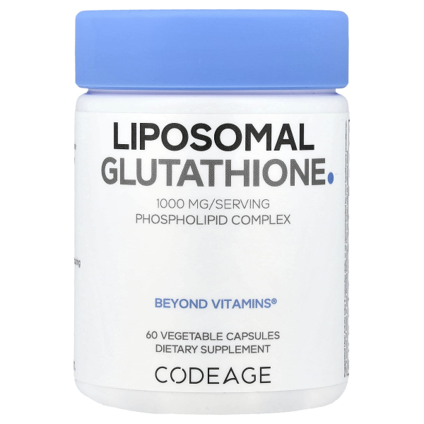 Codeage, Liposomal Glutathione, liposomales Glutathion, 1,000 mg, 60 Kapseln (