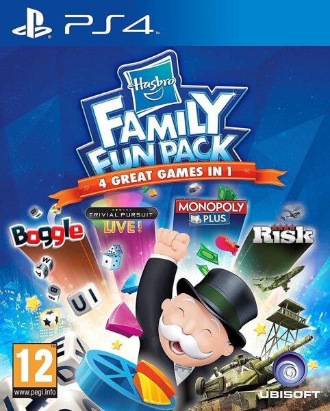 Hasbro Family Fun Pack PS4 Sony PlayStation 4 B-Ware OVP