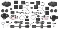 Interphone LINK | 2 Stück | Bluetooth-Kommunikationssystem für Motorräder