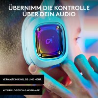 Logitech G Astro A30 LIGHTSPEED Kabelloses Gaming-Headset, Bluetooth-fähig, Dolby Atmos, Abnehmbares Boom, 27 h Akku, 3Daudiokomp., für PS5, PS4, Xbox, Nintendo Switch, PC, Android - Weiß