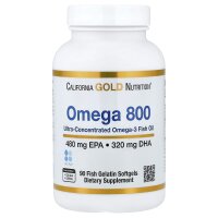 California Gold Nutrition, Omega 800 Ultra-Concentrated...