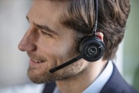 Snom A190 DECT-Headset, HD-Sound, Rauschunterdrückung, Schwarz