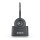 Snom A190 DECT-Headset, HD-Sound, Rauschunterdrückung, Schwarz
